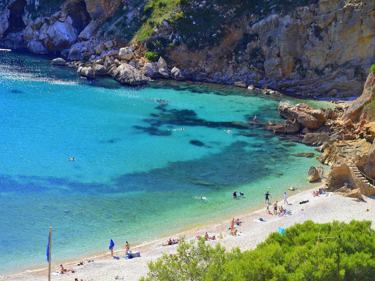 Apartamento Jardines Del Mar Xabia Bagian luar foto